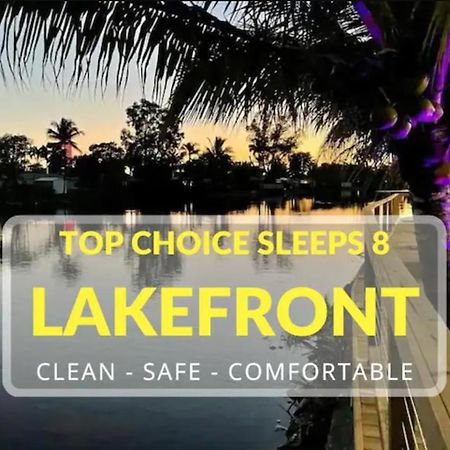 5-Star Lakefront Oasis In Hollywood-Hard Rock Casino Fort Lauderdale Kültér fotó